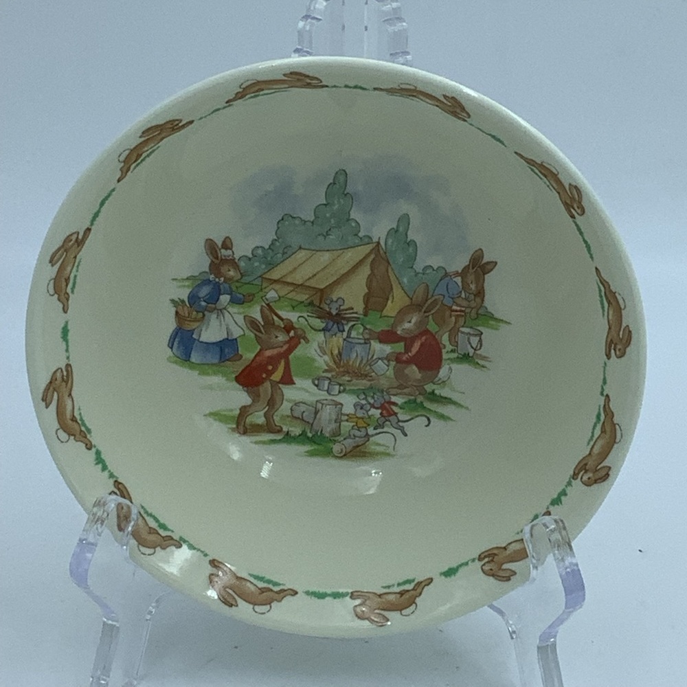 Royal Doulton Bunnykins Camping Bowl